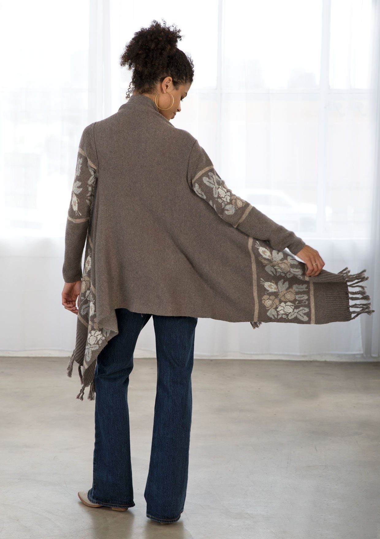 Cassie Fringed Cardigan