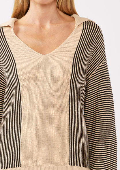 Going Places Stripe Pullover