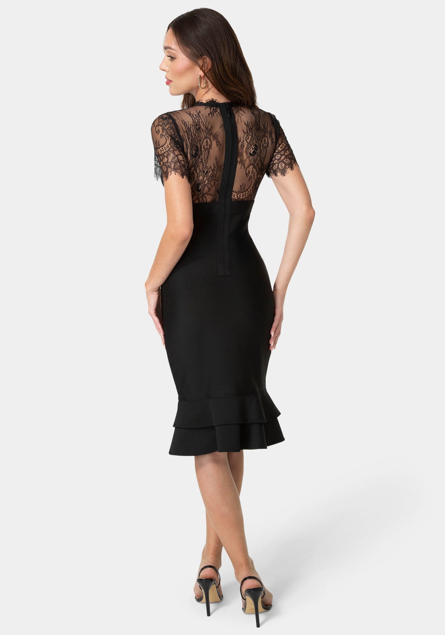 Bandage & Lace Dress