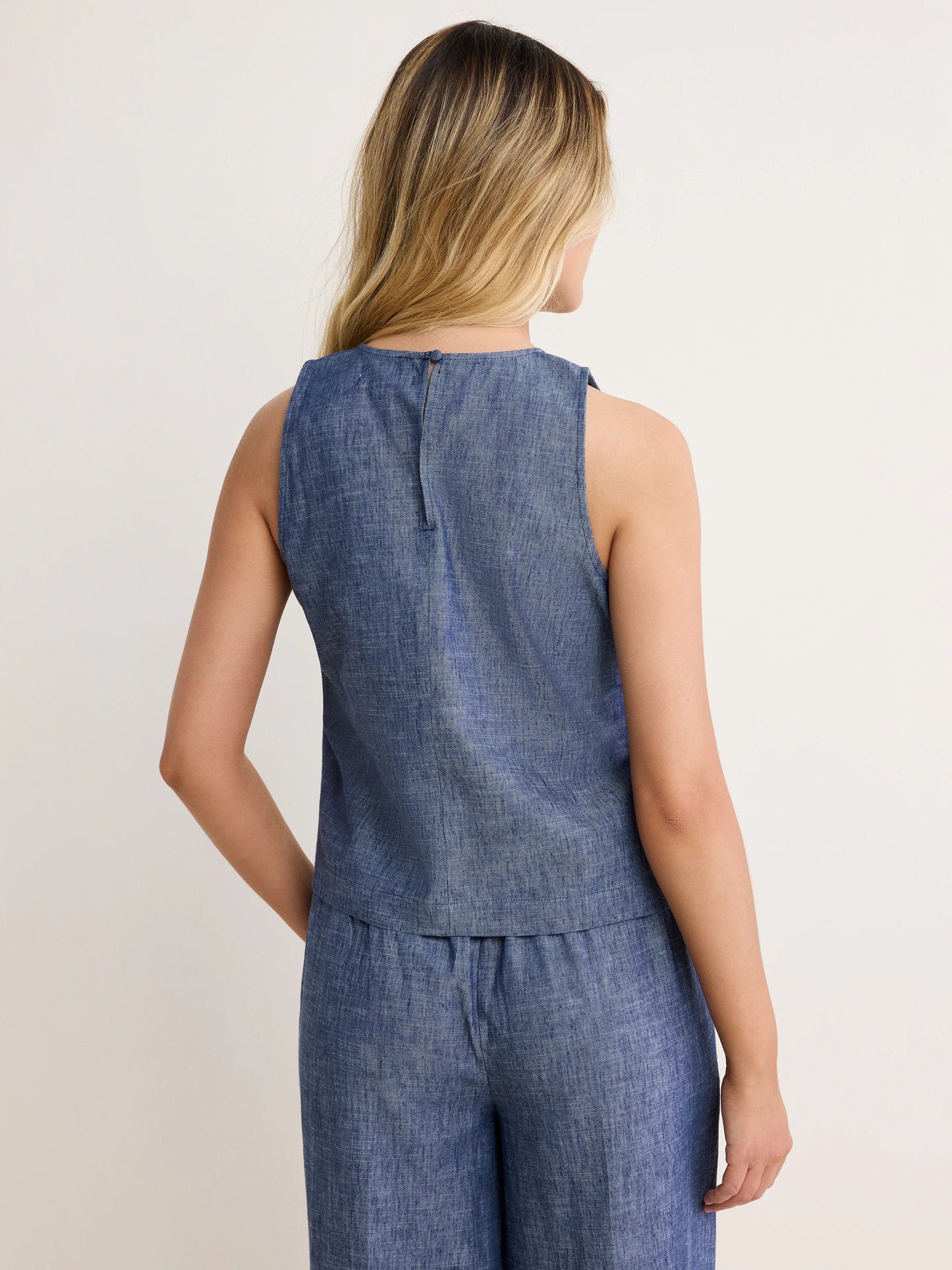 nz by NIC+ZOE Chambray Mix Stevie Tank