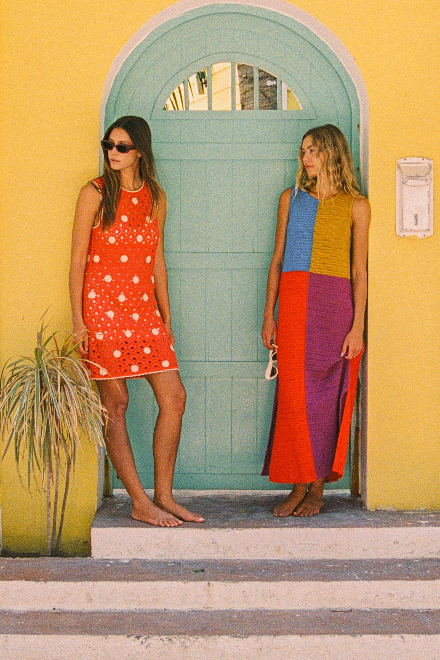 Bon Mini Dress In Guava