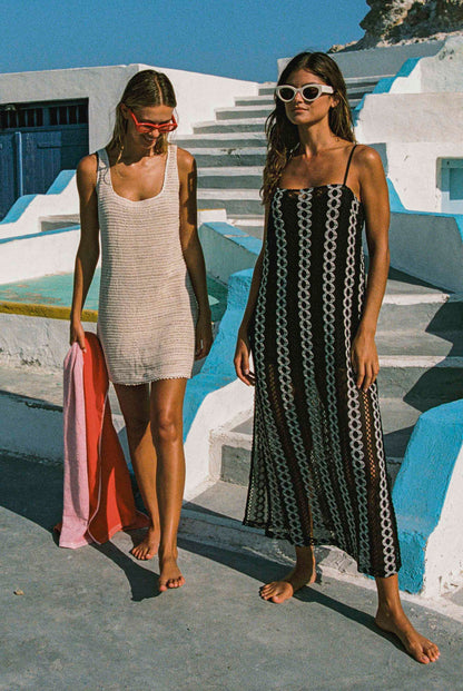 Coco Mini Dress In Ecru