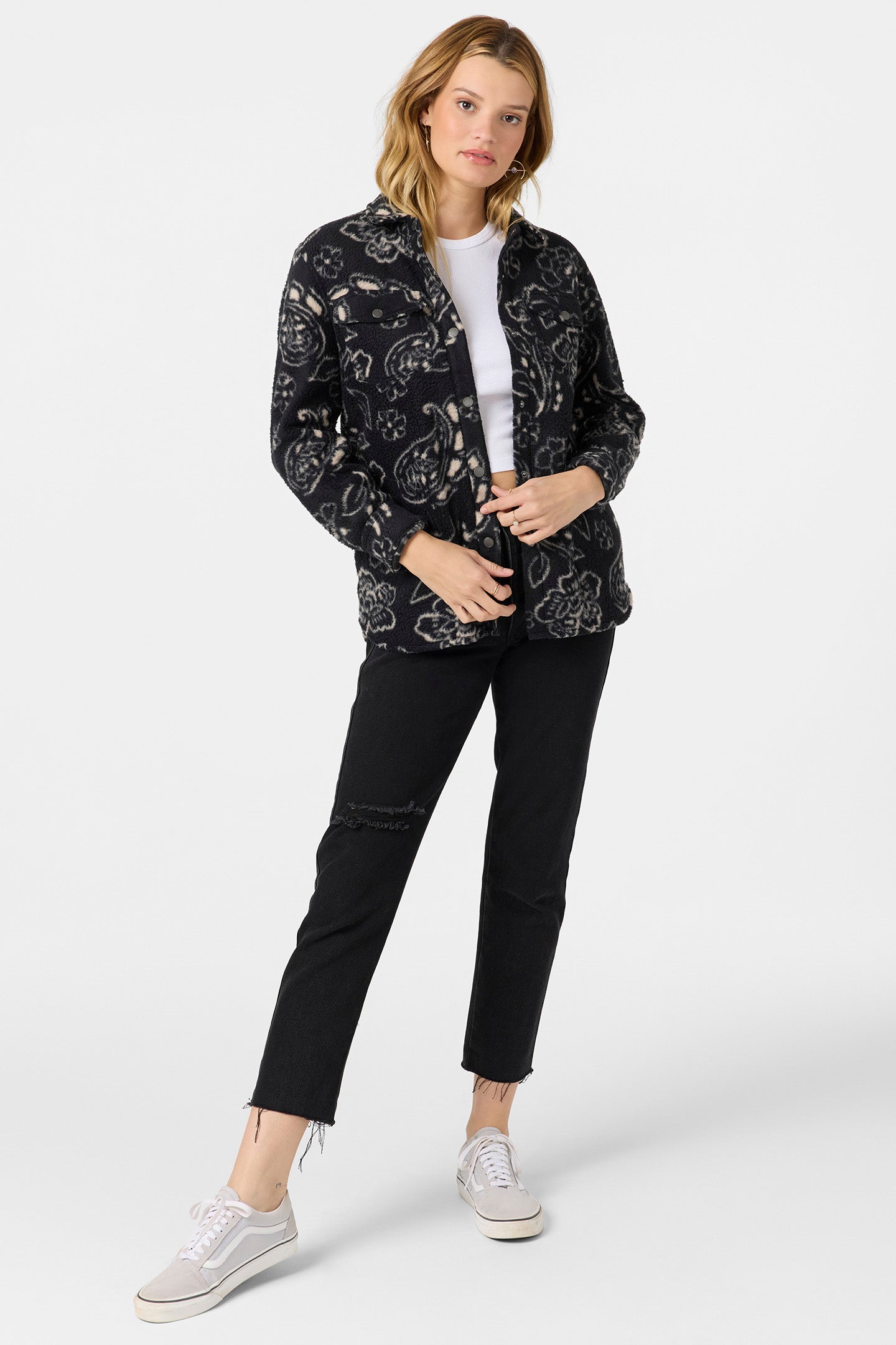 Zuma High Pile Long Sleeve Top