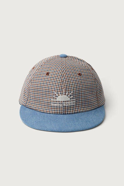 'GOOD DAY SUNSHINE' GINGHAM CAP