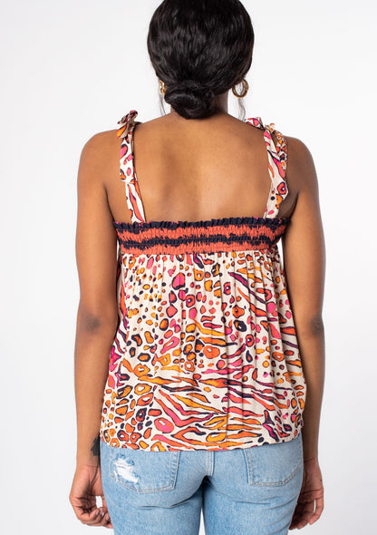 Easy Breezy Tie Shoulder Tank Top