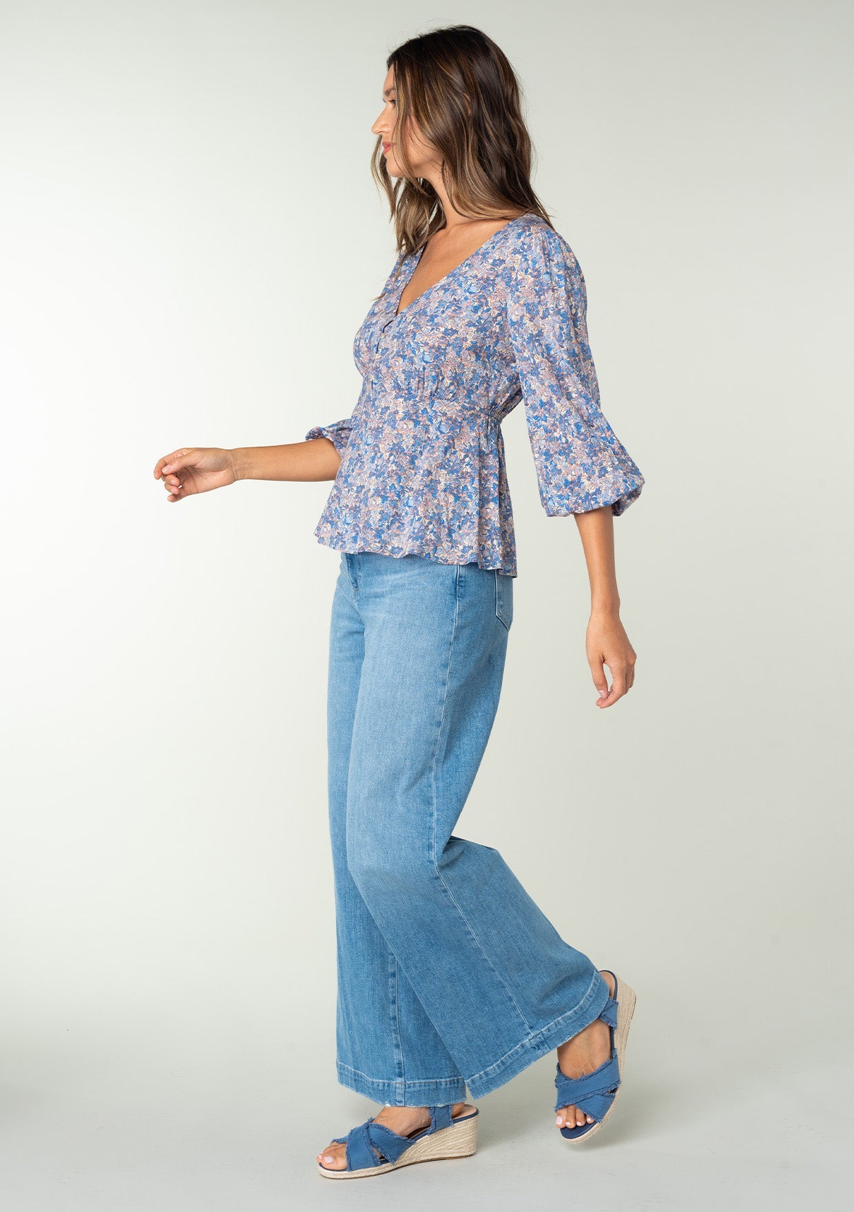 Mirabelle Peplum Top