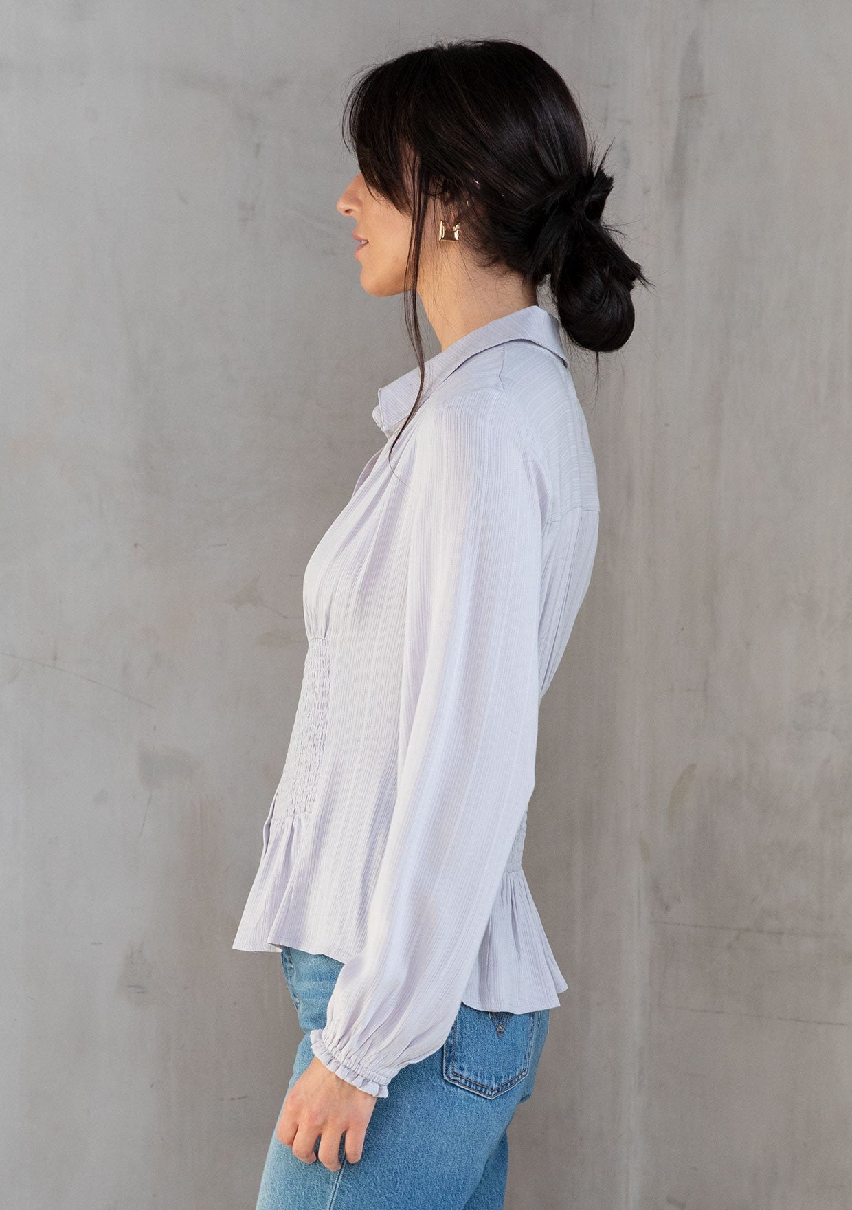 Quixote Smocked Shirt