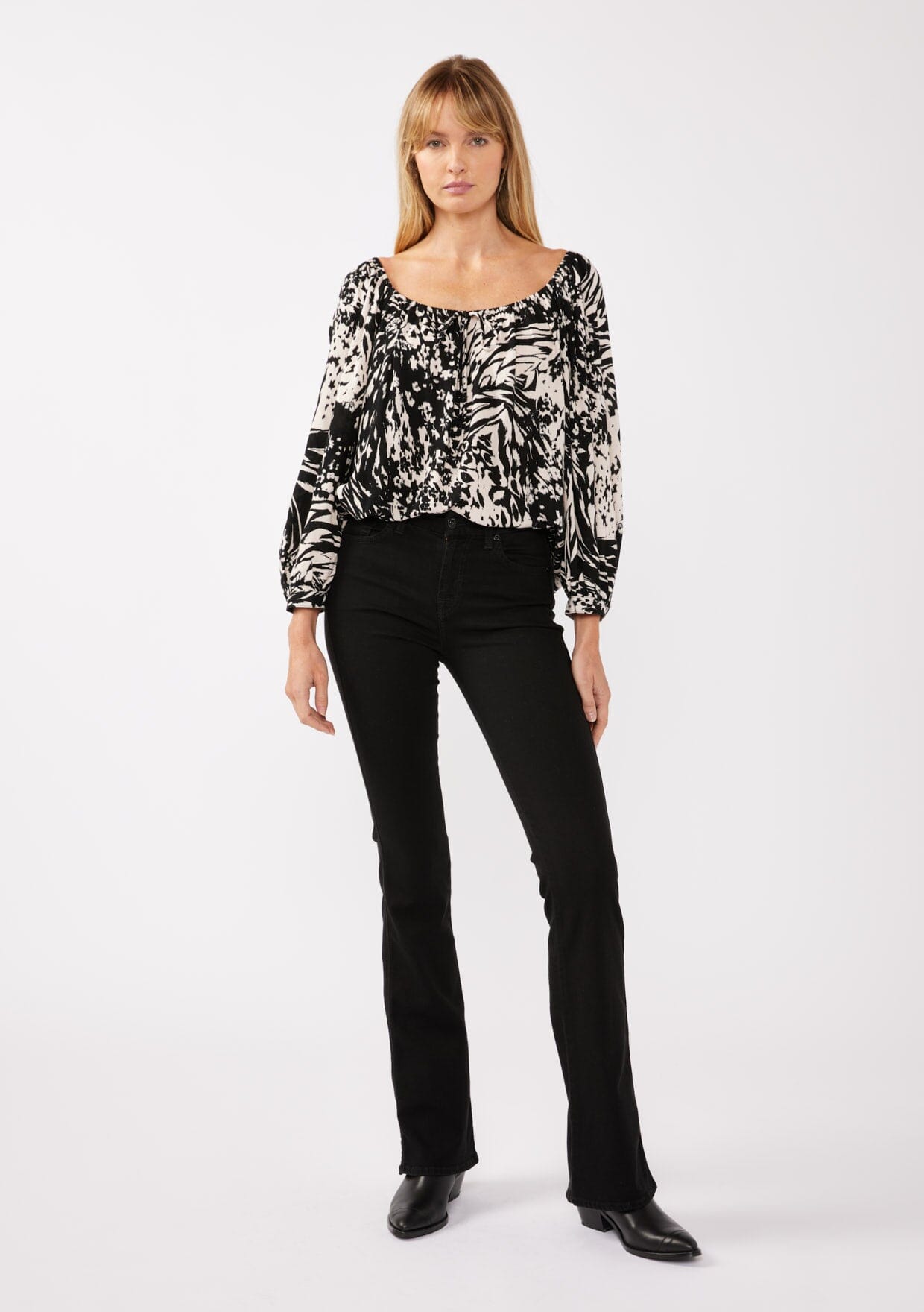Midnight Oasis Blouse