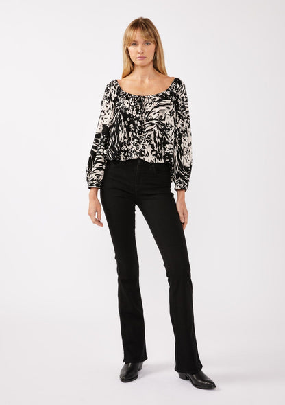 Midnight Oasis Blouse