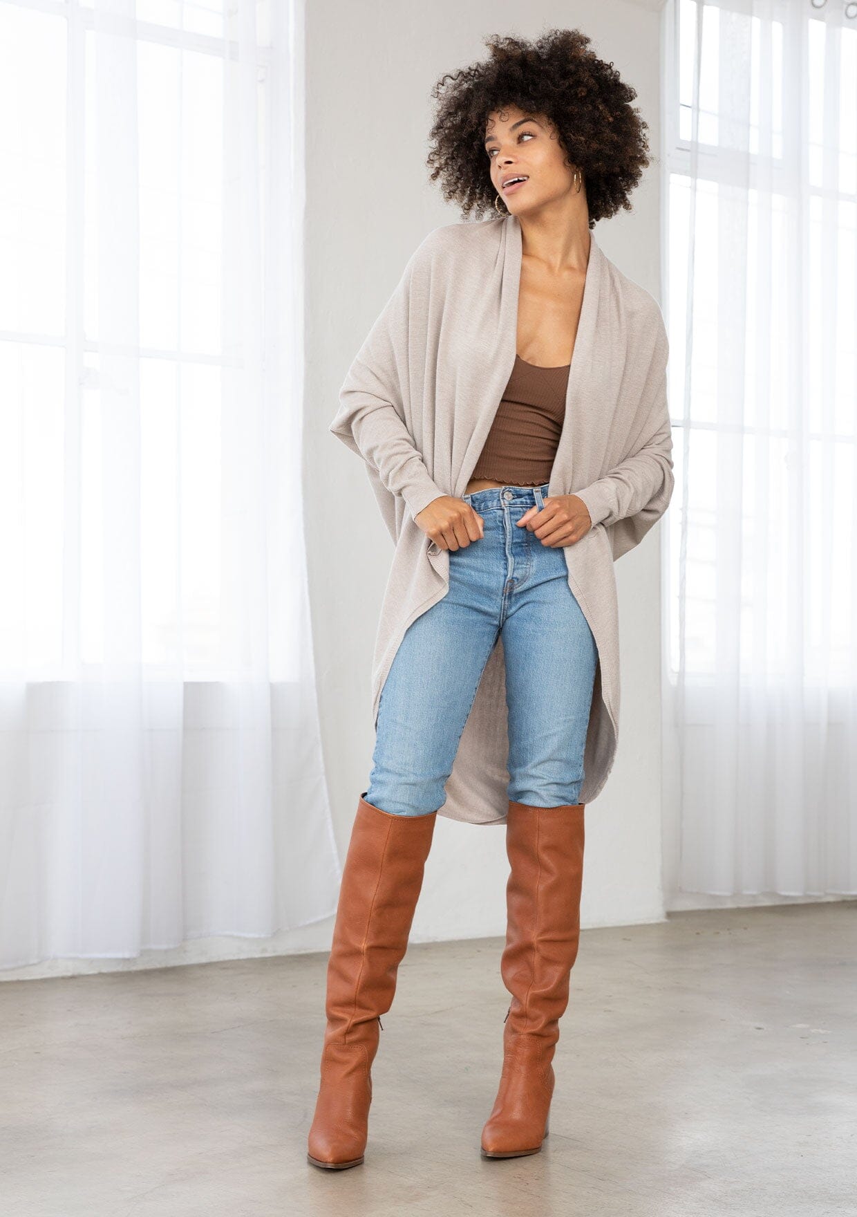Nora Shawl Cardigan