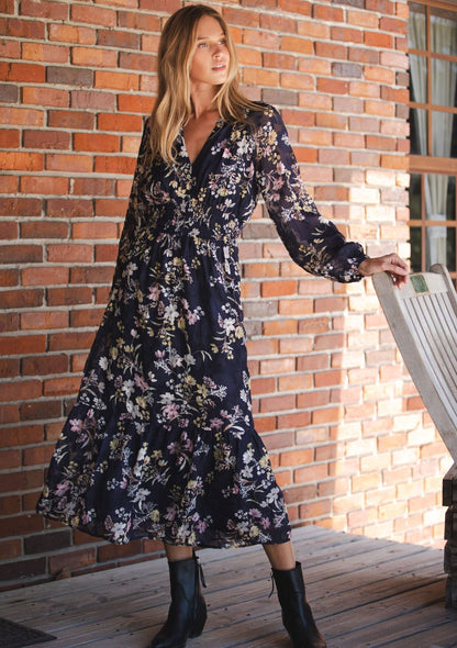 Dusk Serenade Maxi Dress