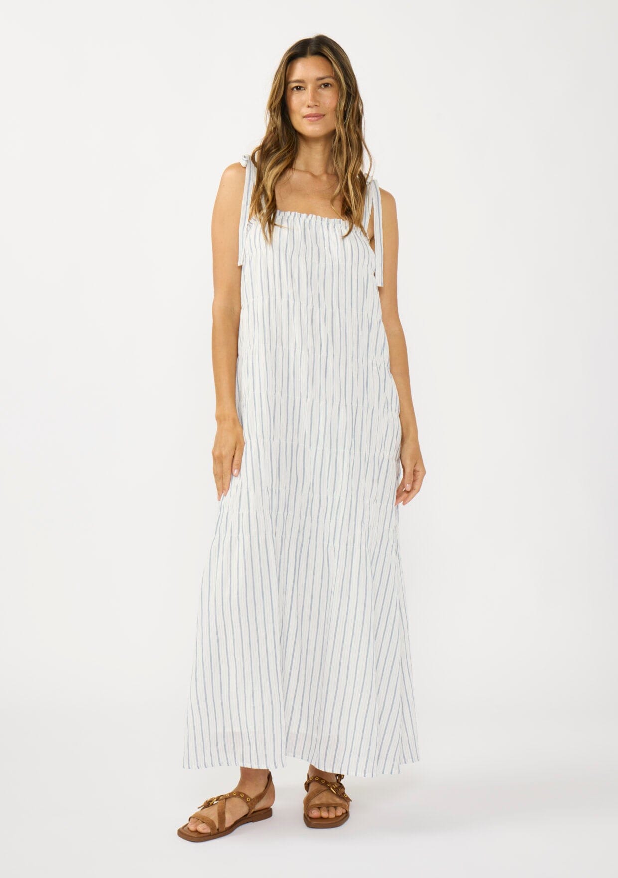 Raye Striped Maxi Dress