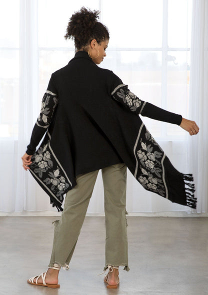 Cassie Fringed Cardigan
