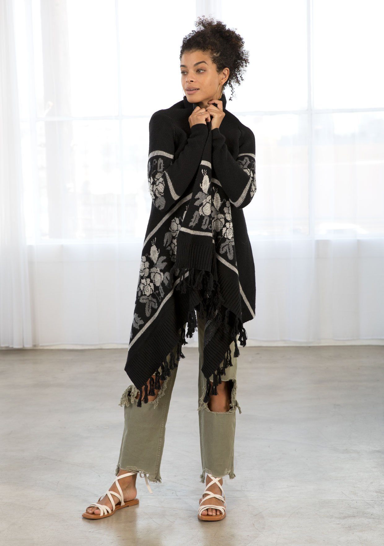 Cassie Fringed Cardigan