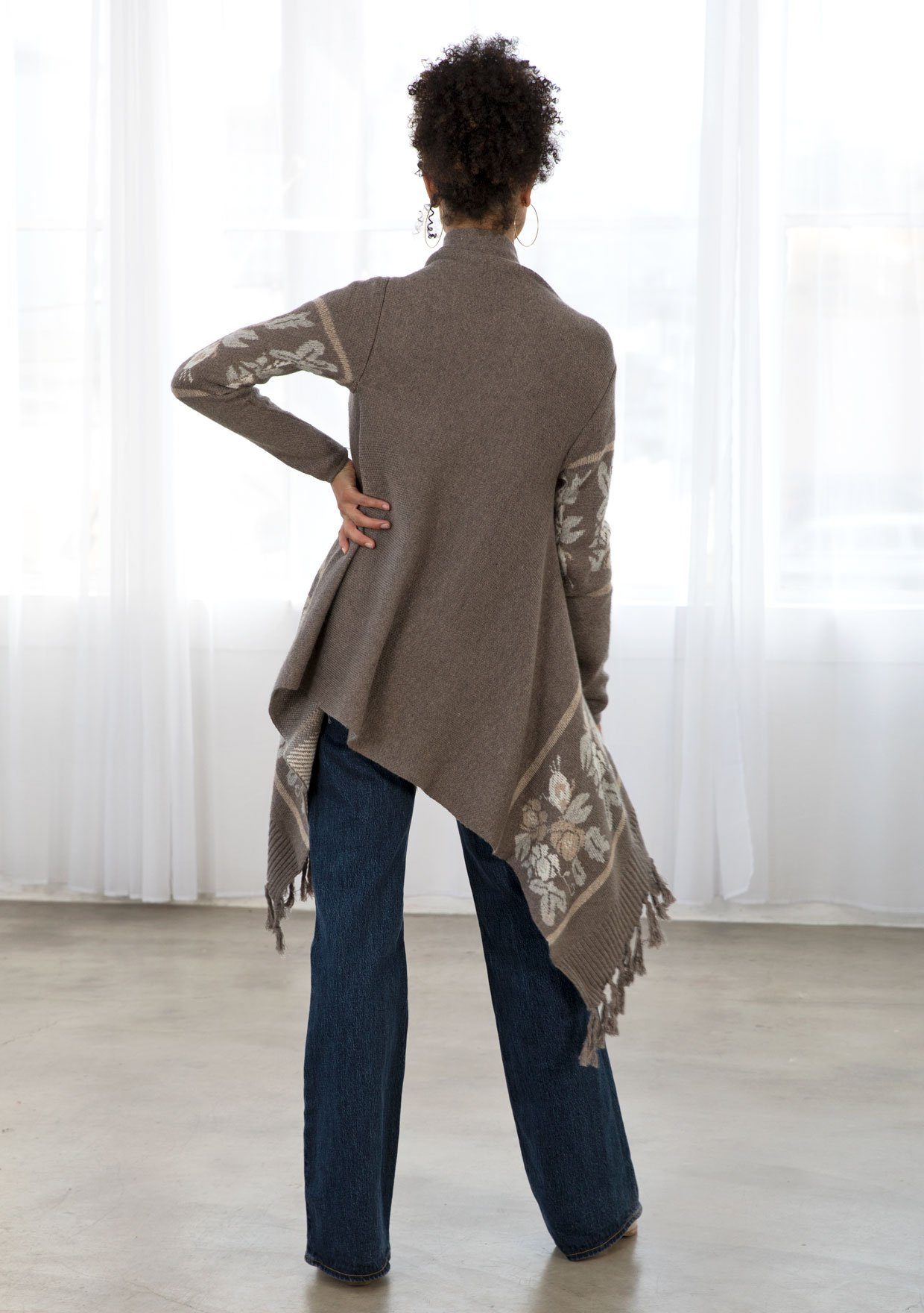 Cassie Fringed Cardigan