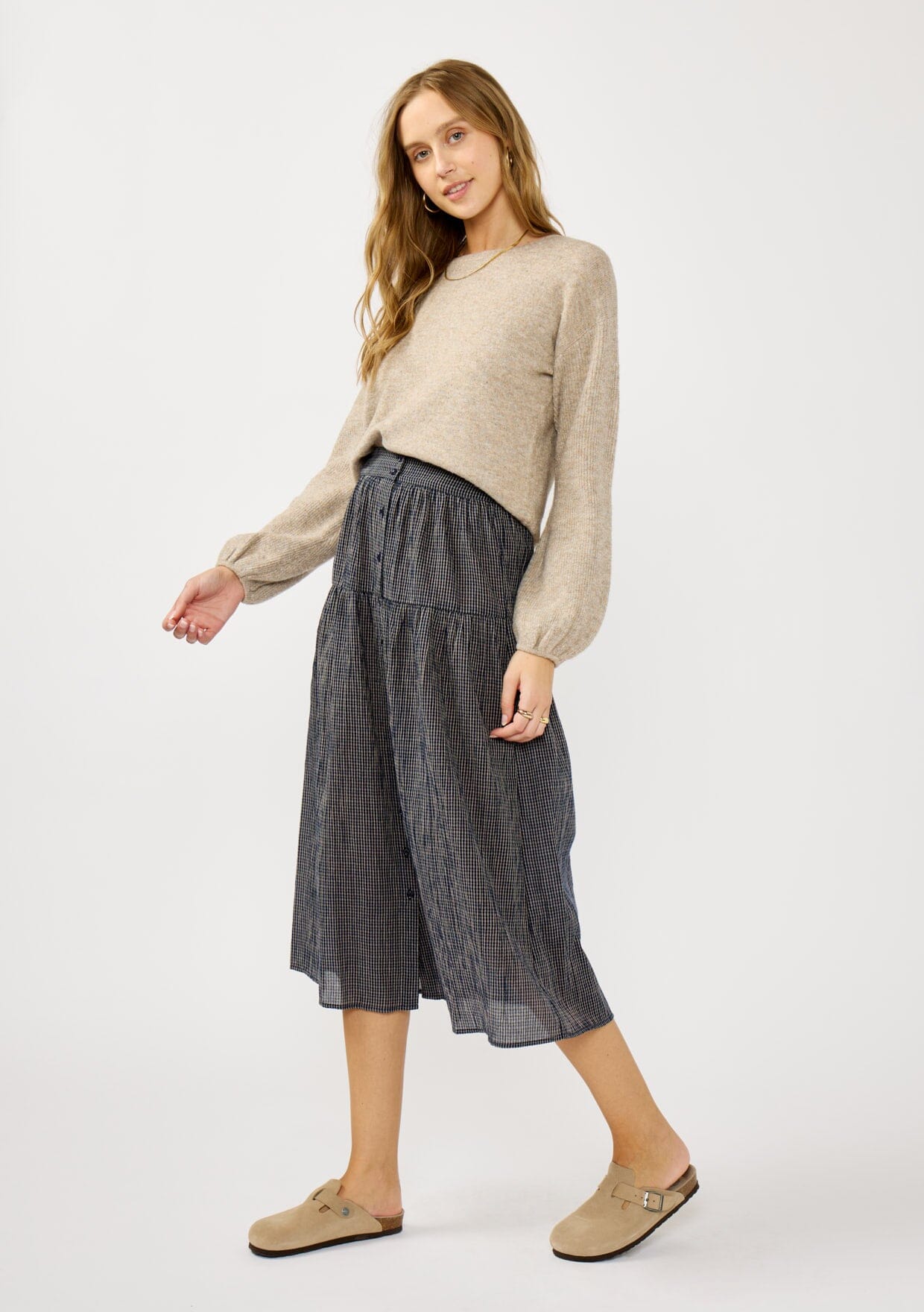 Andi Checkered Skirt