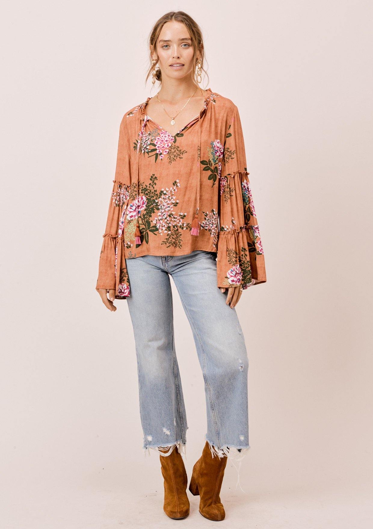 Olivia Bell Sleeve Top