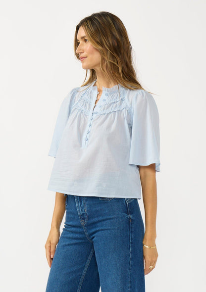 Vanya Ruffle Top