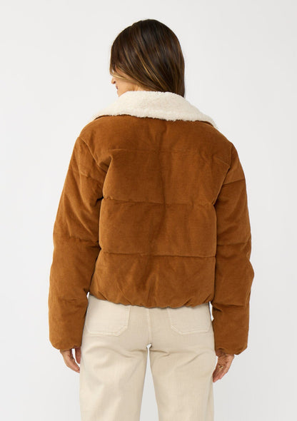 Wrangler Corduroy Puffer Jacket