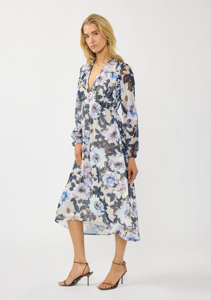 Fallen Petal Midi Dress