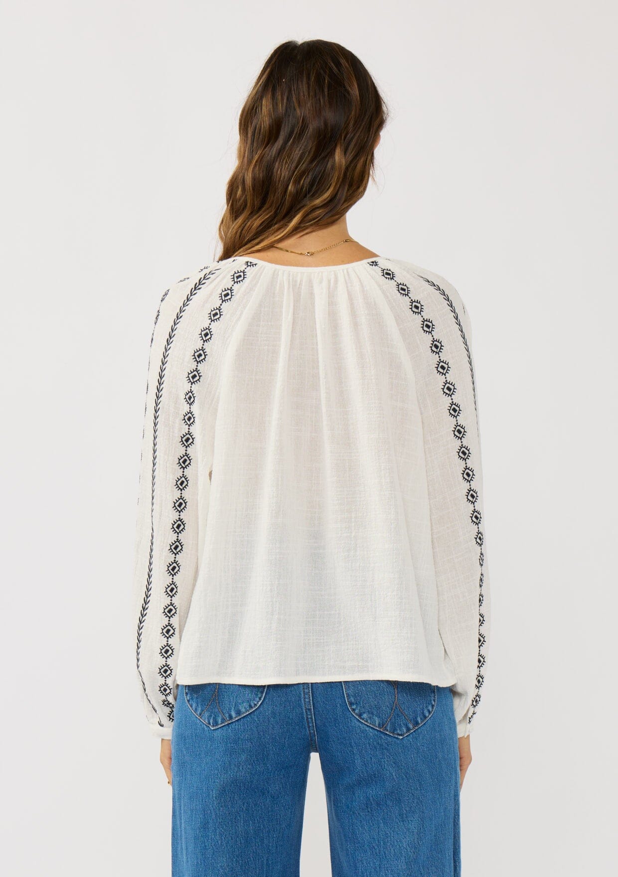 Tori Embroidered Blouse