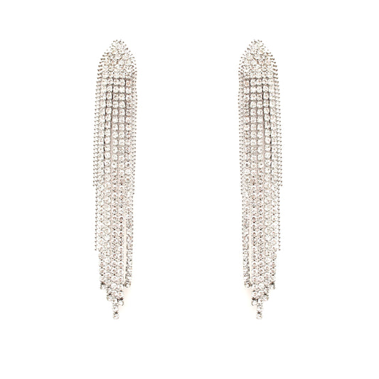 Silver Radiant Earrings