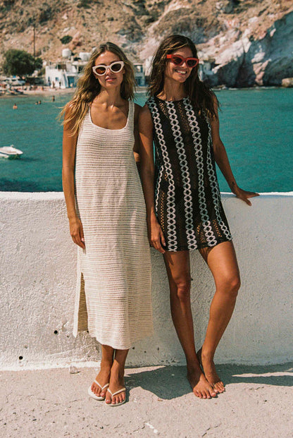 Rio Dress In Ecru