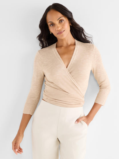 Slub Knit 4-Way Cardigan