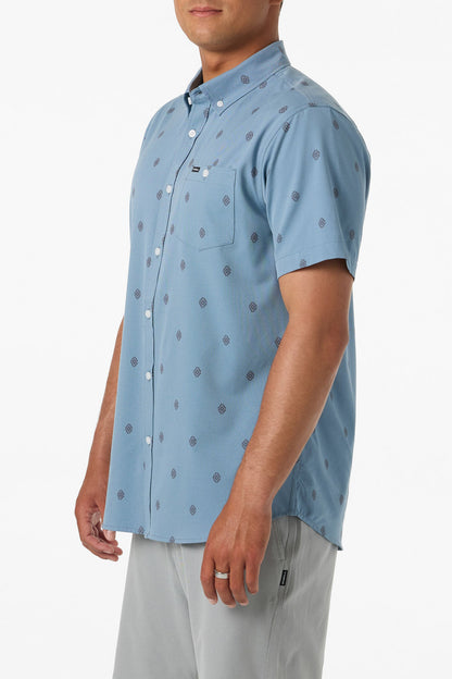 Light Check Geo Standard Fit Shirt