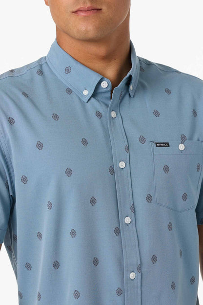 Light Check Geo Standard Fit Shirt