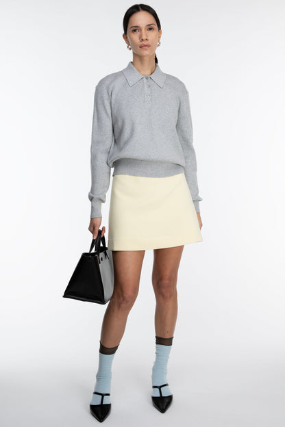 COLLARED POLO SWEATER