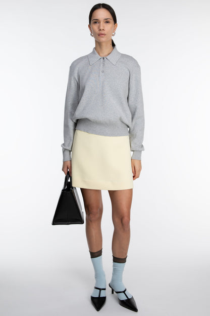 COLLARED POLO SWEATER
