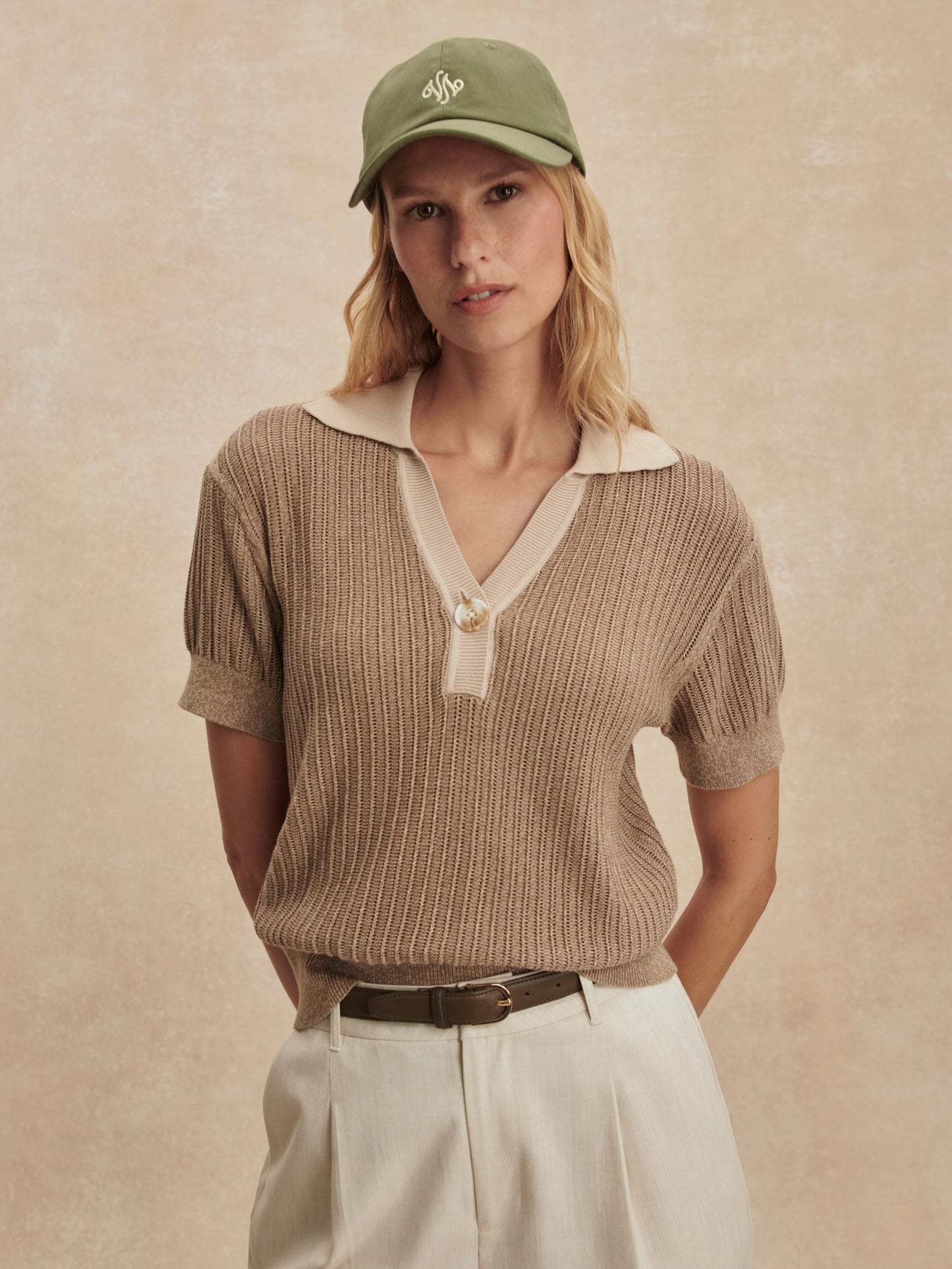 Varley Perine Knit Polo