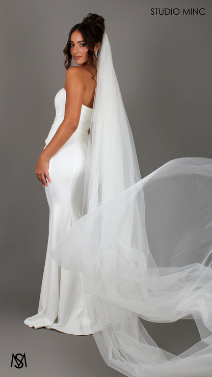 Classic Tulle Veil - 2.8m Long