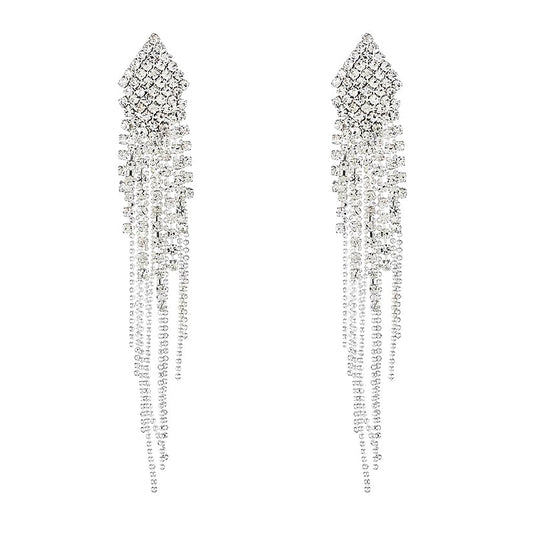 Silver Rain Earrings